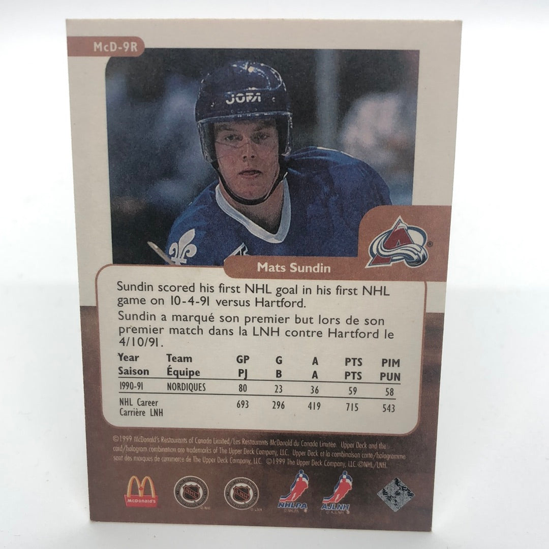 Mats Sundin McD-9R