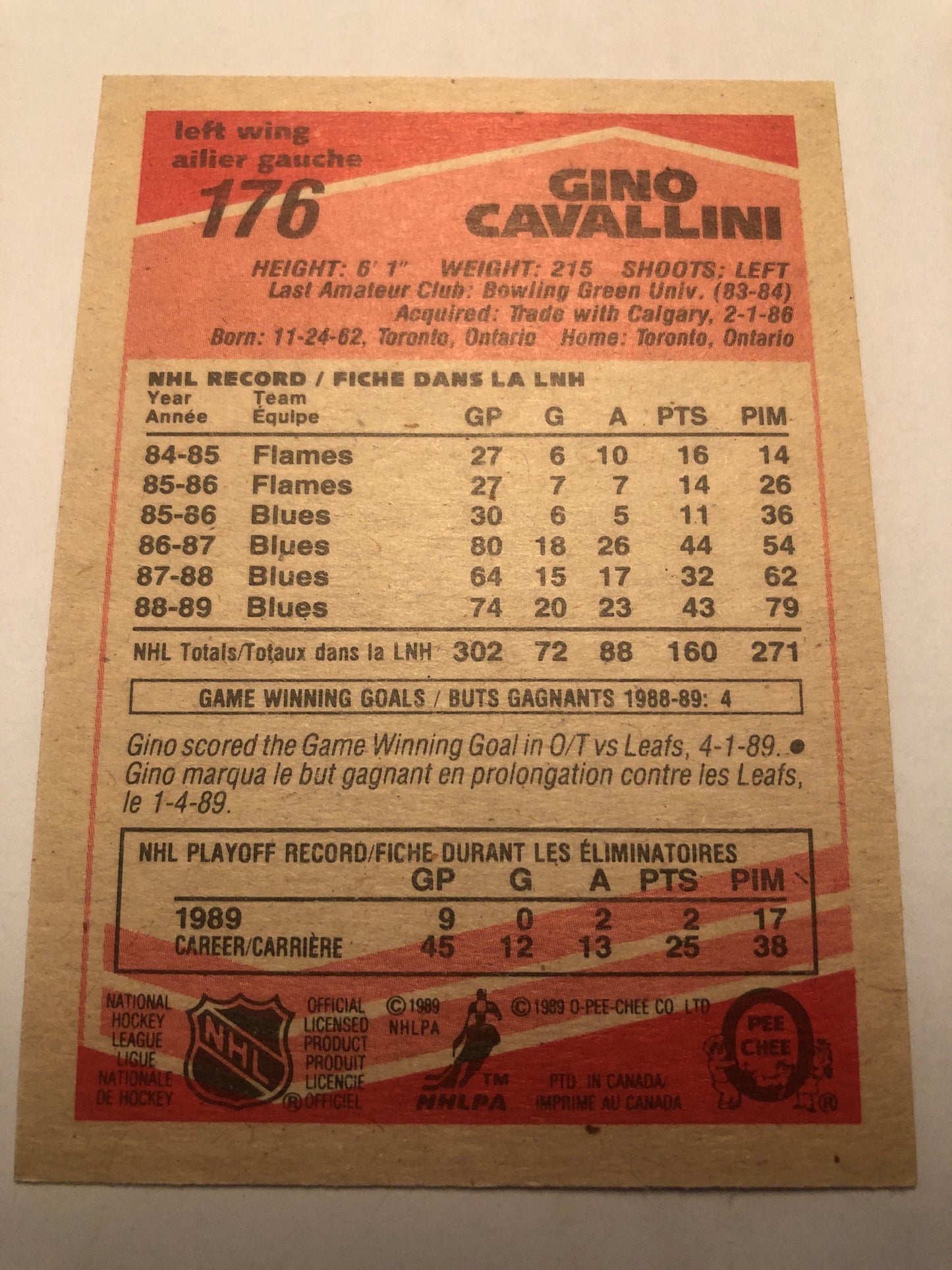 Gino Cavallini #176