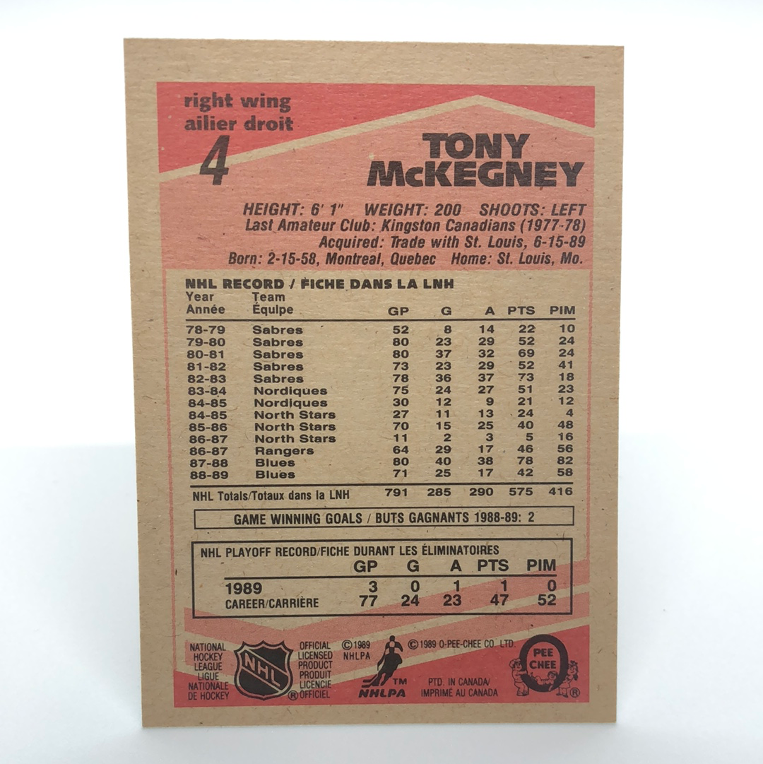 Tony McKegney #4