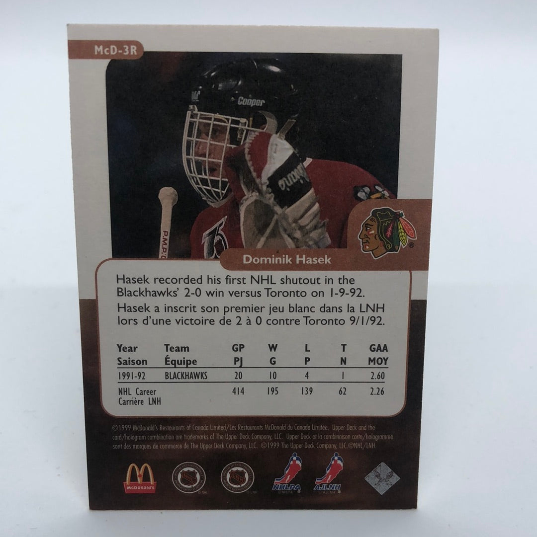 Dominik Hasek McD-3R