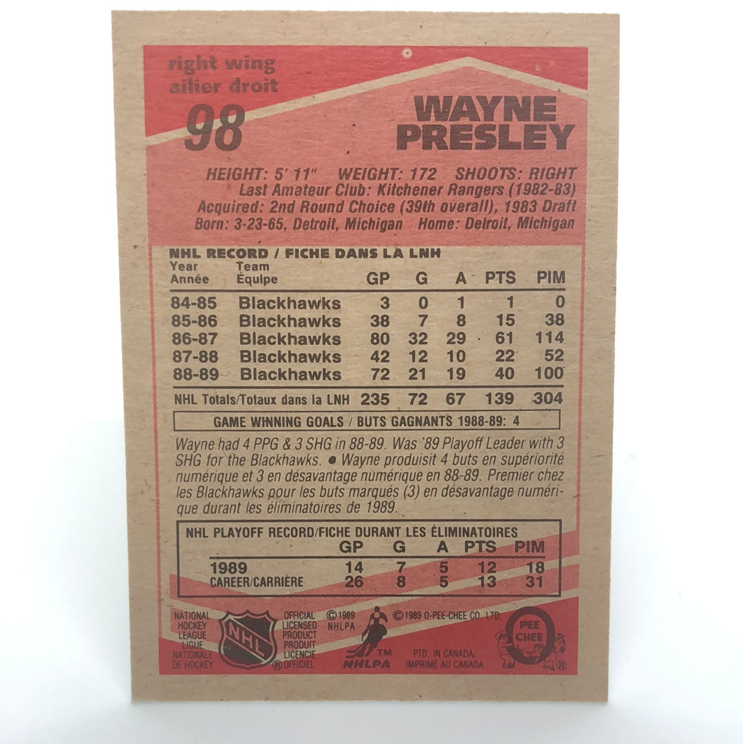 Wayne Presley #98