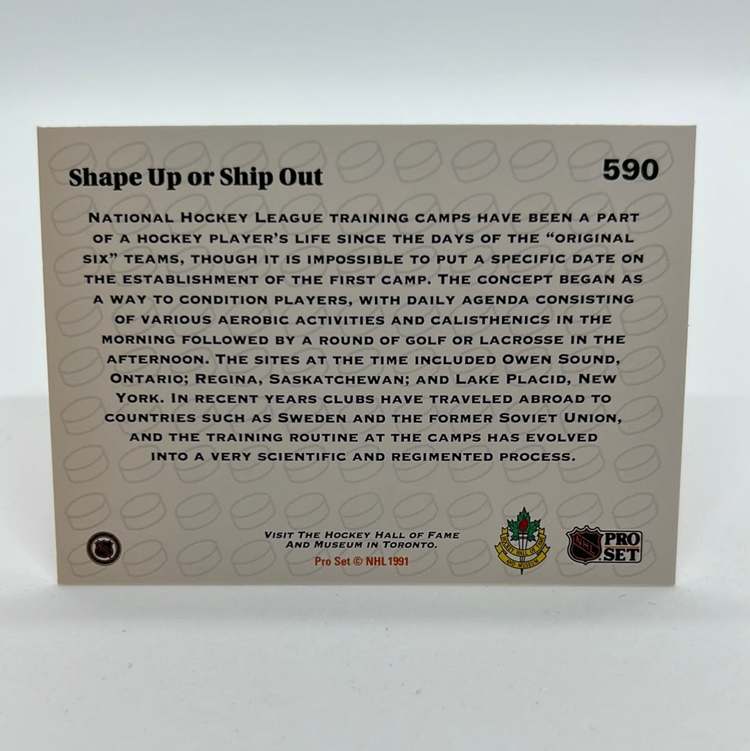 Shape Up or Ship Out #590
