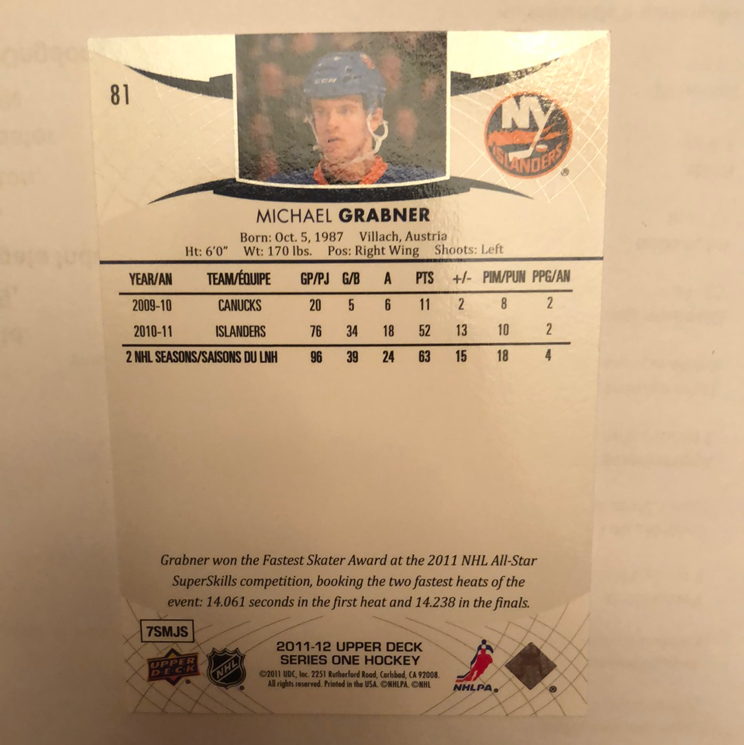 Michael Grabner #81