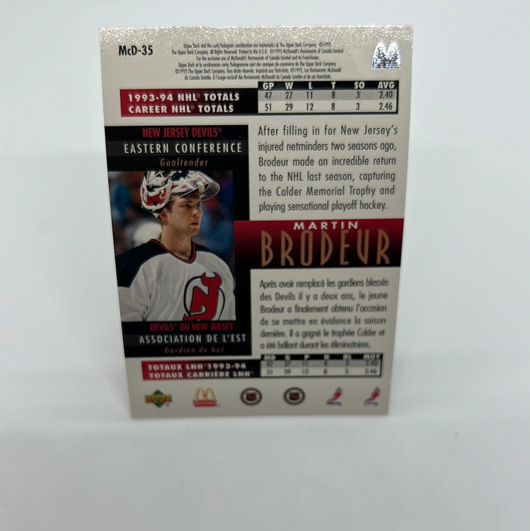 Martin Brodeur McD-35
