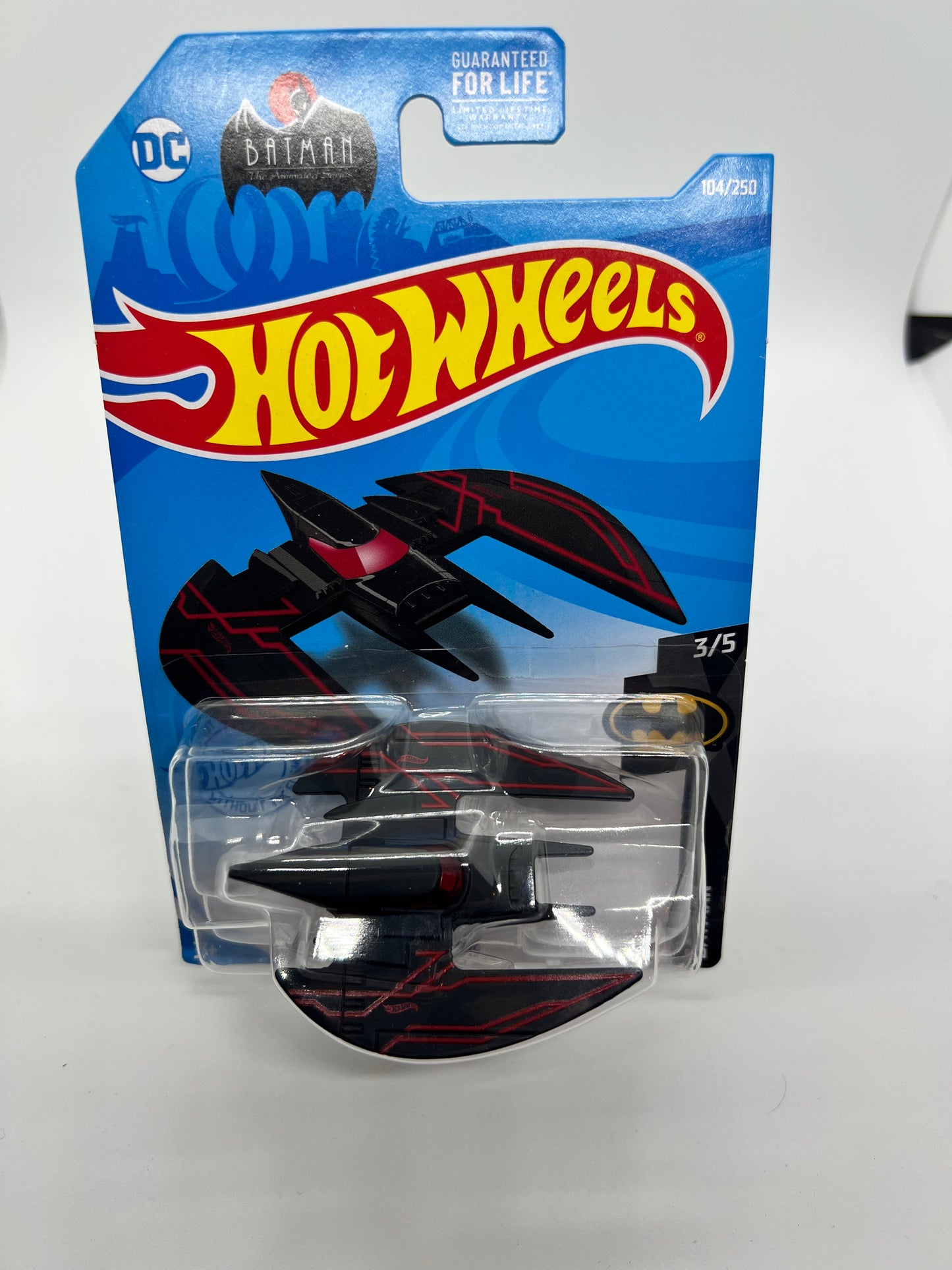 2021 HOT WHEELS BATMAN THE ANIMATED SERIES ** BATPLANE ** #104 1:64