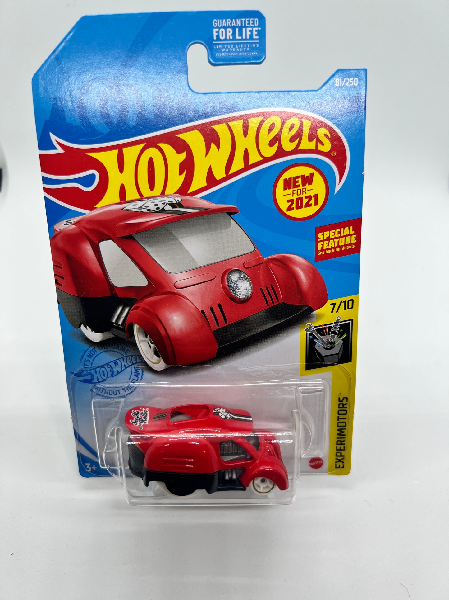 2021 Hot Wheels See Me Rollin Red #81 Experimotors