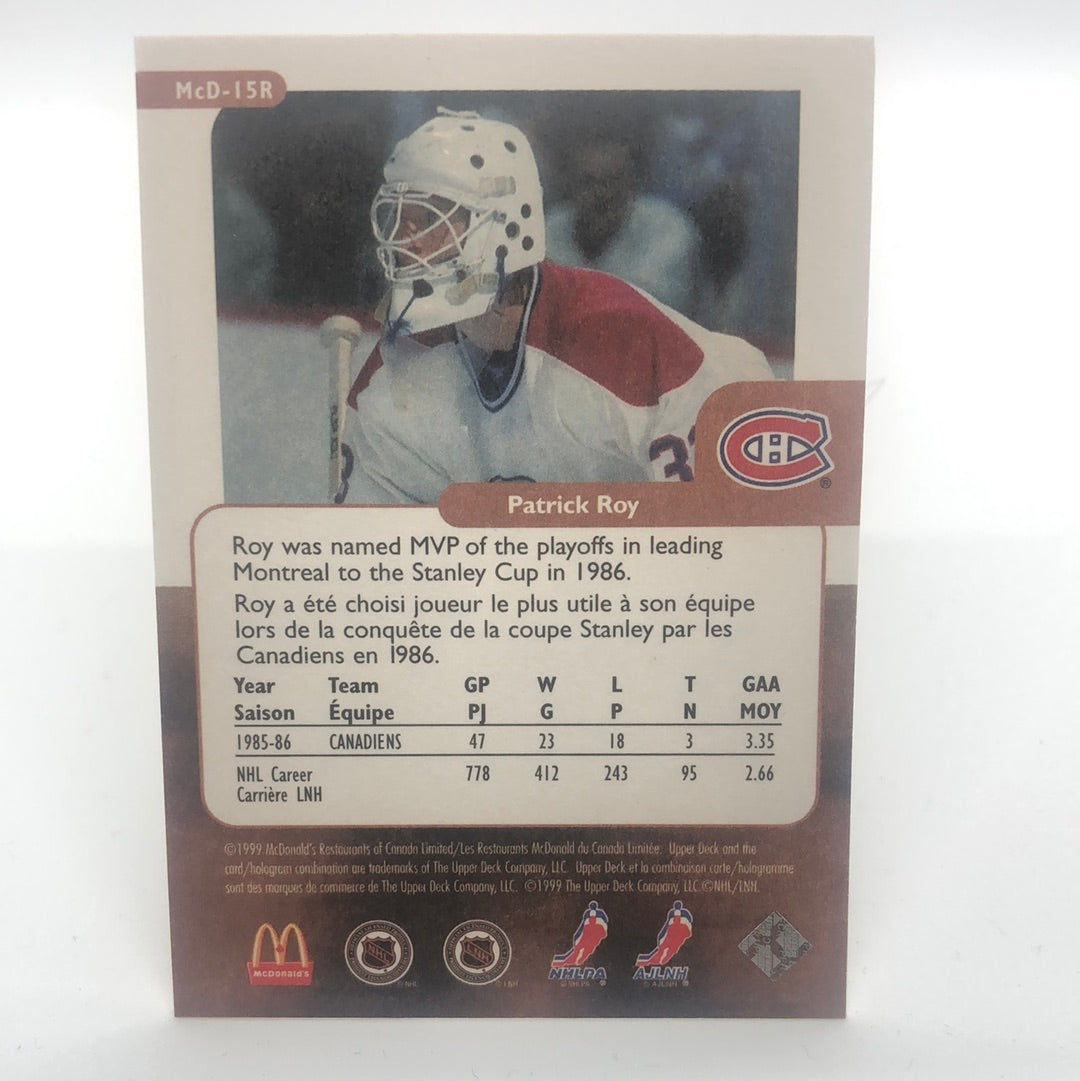 Patrick Roy McD-15R