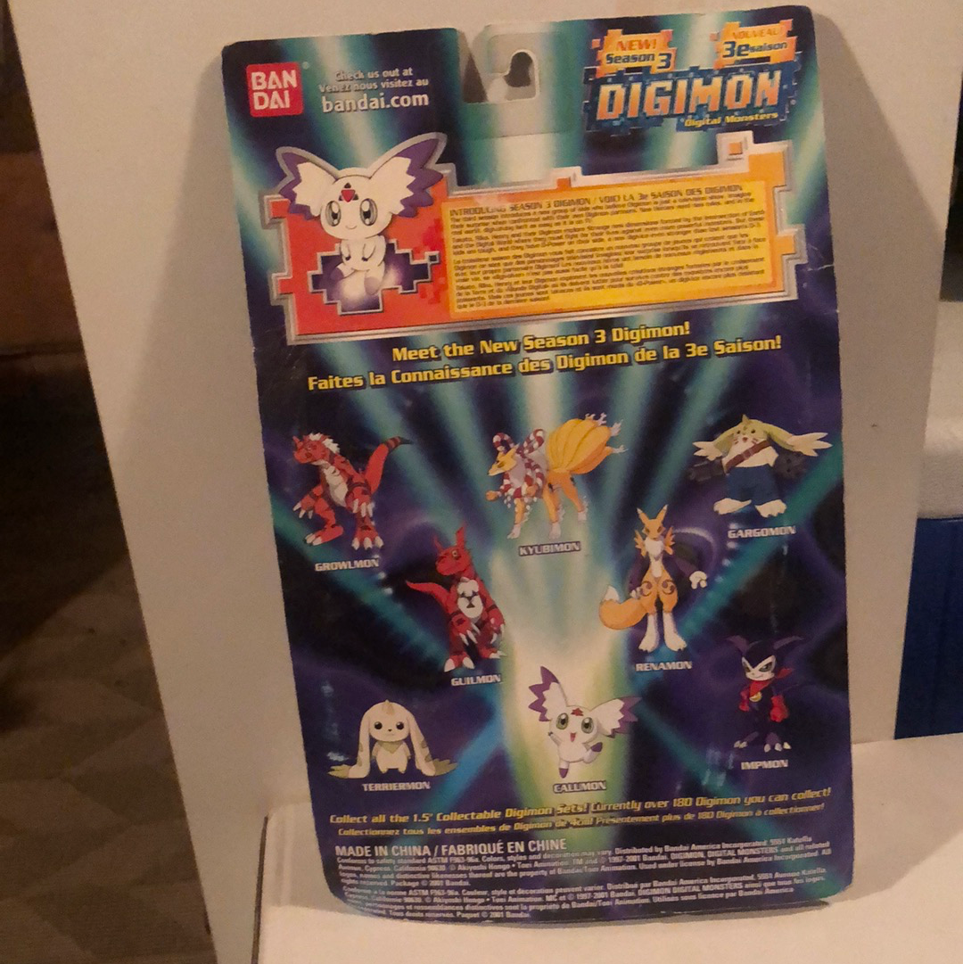 2001 BANDAI DIGIMON Season 3 Collectible Set
