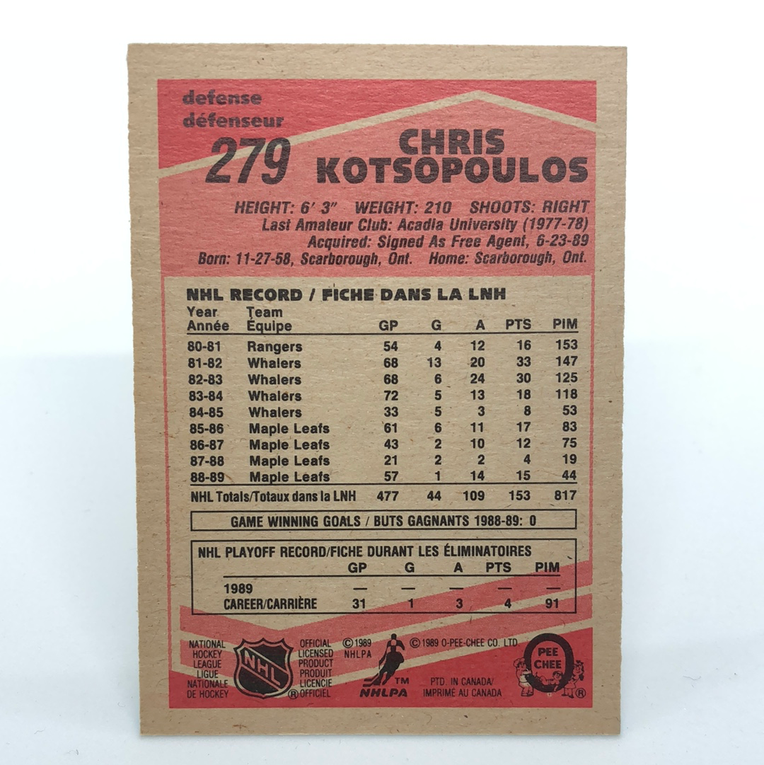 Chris Kotsopoulos #279