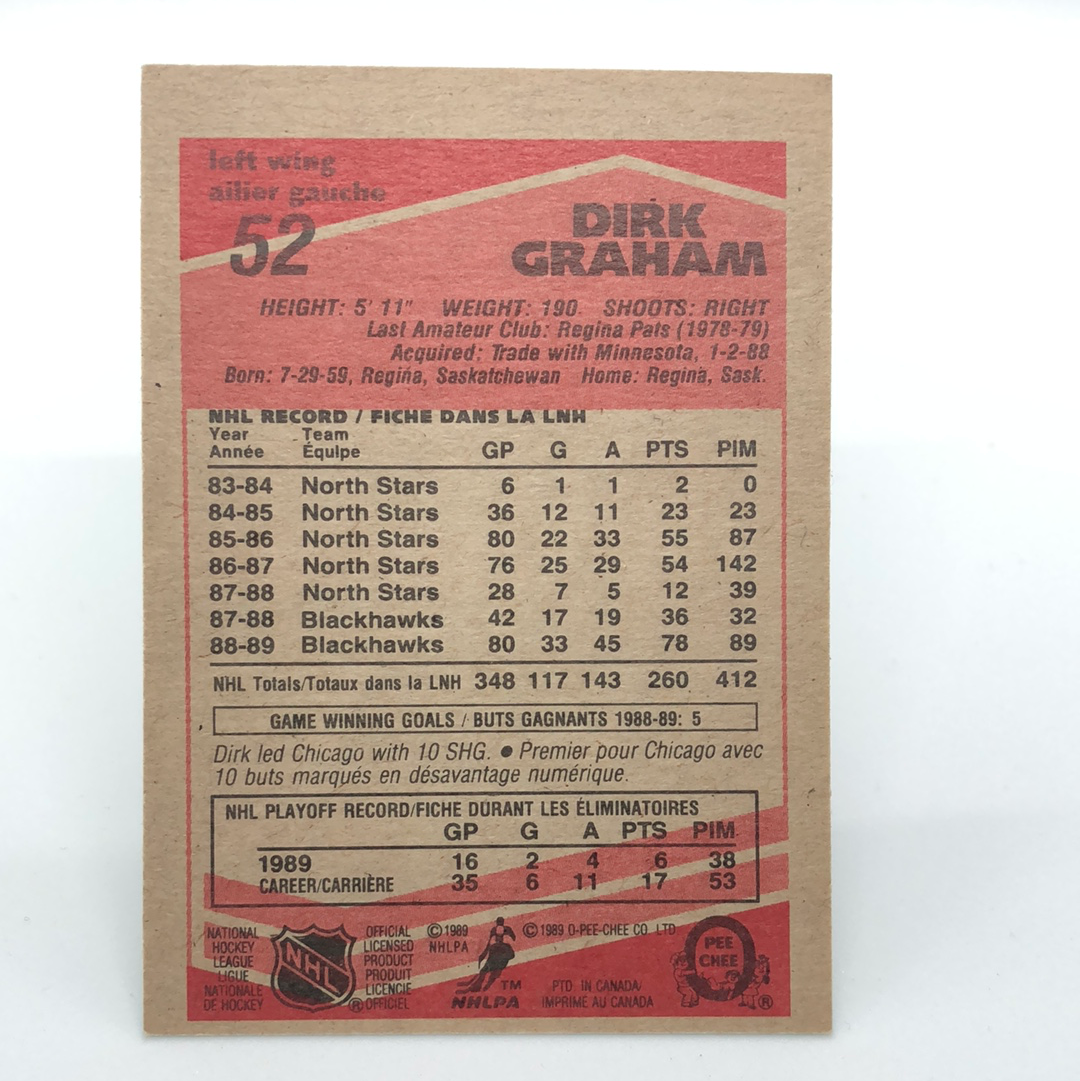 Dirk Graham #52