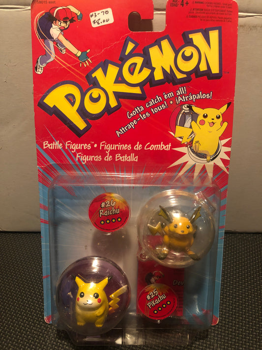 Pokemon Battle Figures