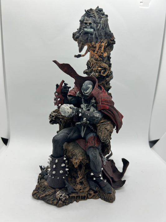 Spawn Series 21 Alternate Realities Spawn 7 Throne Statue McFarlane Figure 2002.