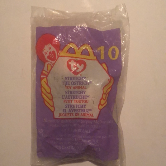 1999 TY Beanie Baby Stretchy The Ostrich #10