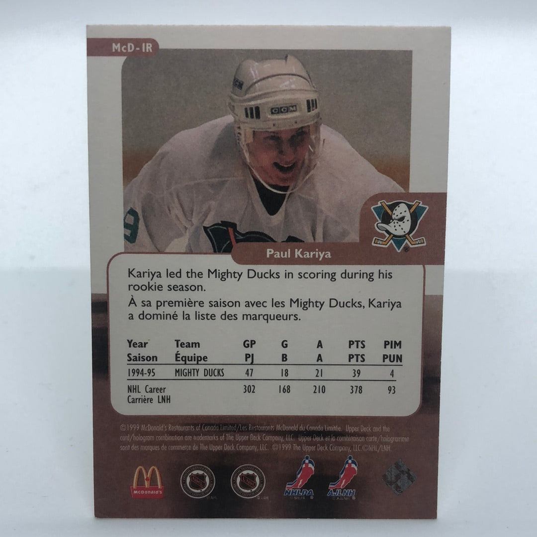 Paul Kariya McD-1R