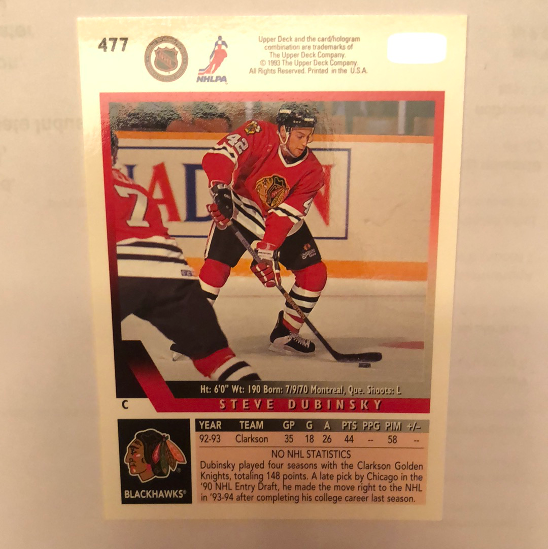 Steve Dubinsky #477
