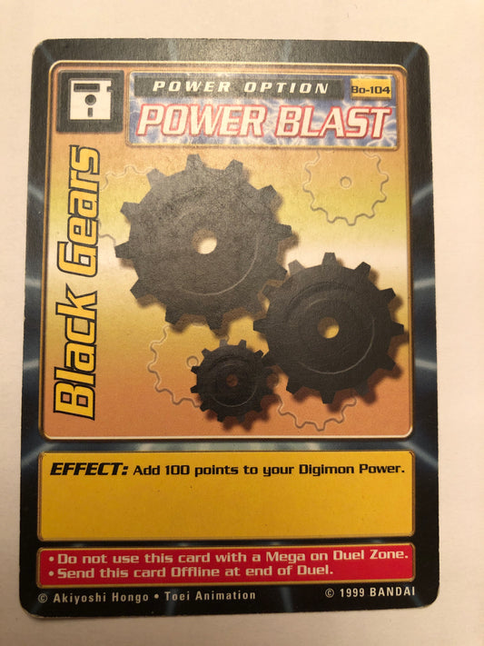 Black Gears Poser Blast