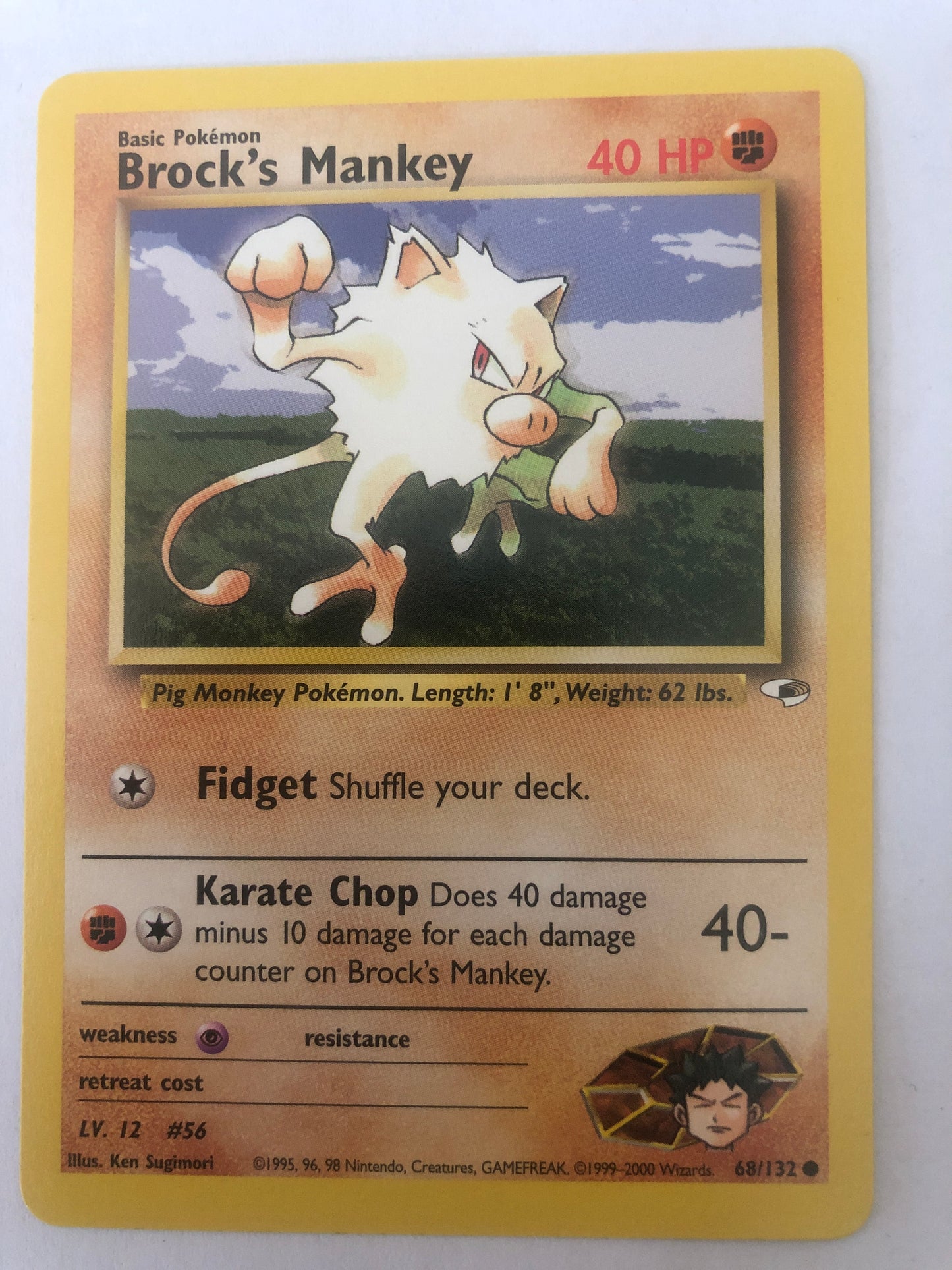 Brock’s Mankey