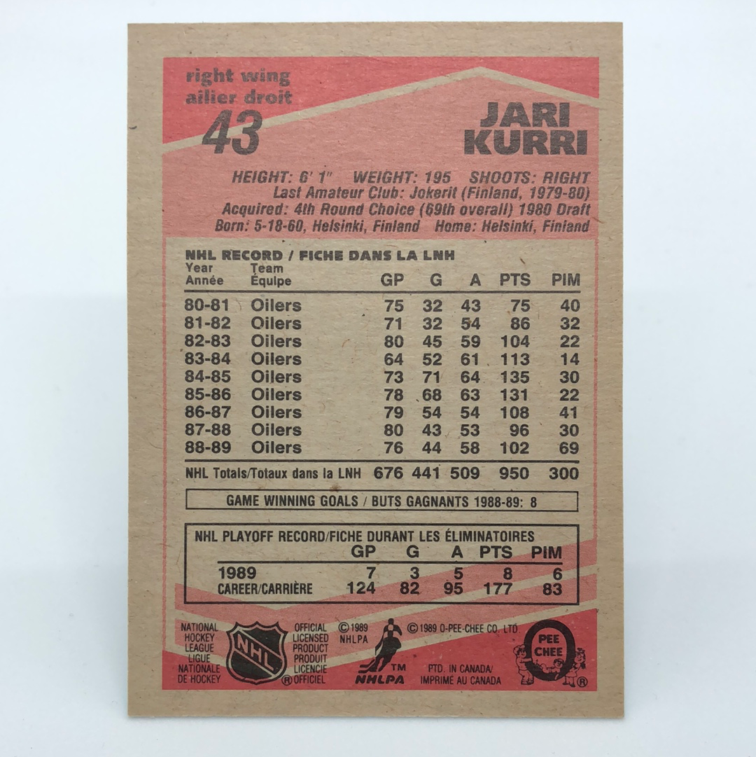 Jari Kurri #43