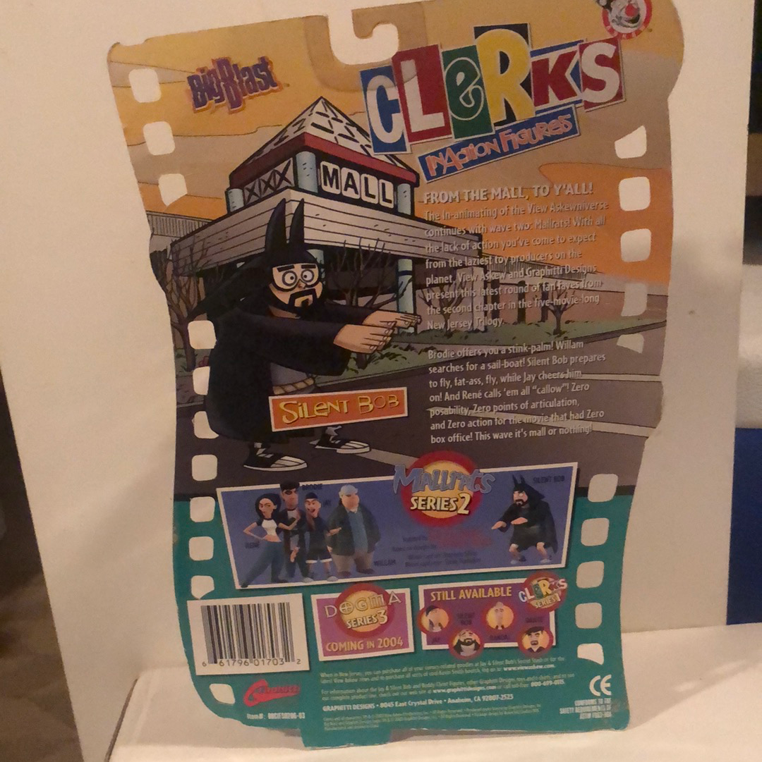 Clerks Inaction Figures Mallrats Series 2, SILENT BOB