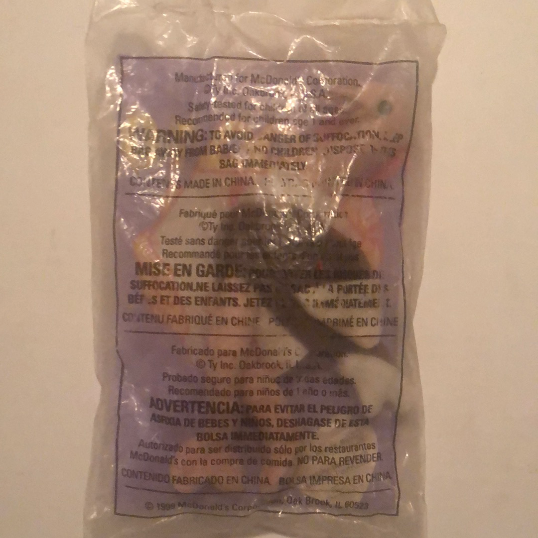 1999 TY Beanie Baby Stretchy The Ostrich #10