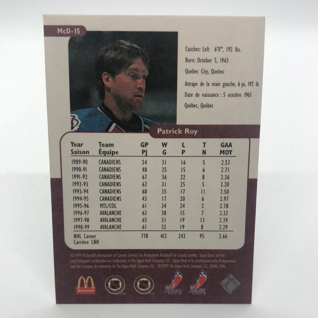 Patrick Roy McD-15