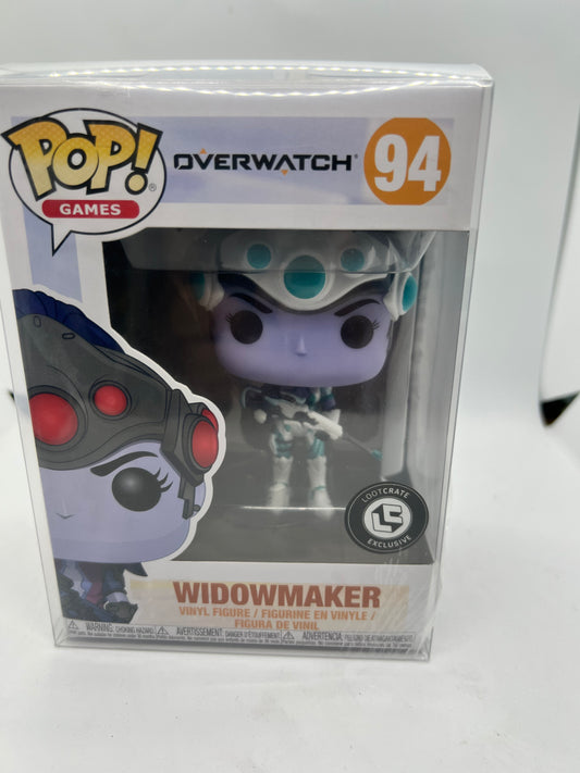Loot Crate Exclusive Funko Pop! Pop Games Overwatch Widowmaker 94