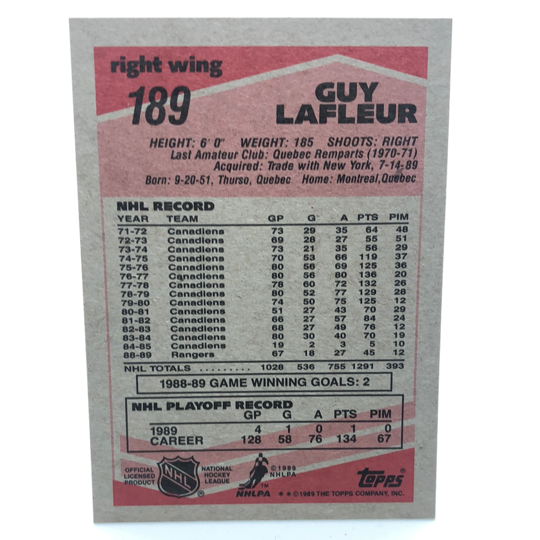 Guy Lafleur #189