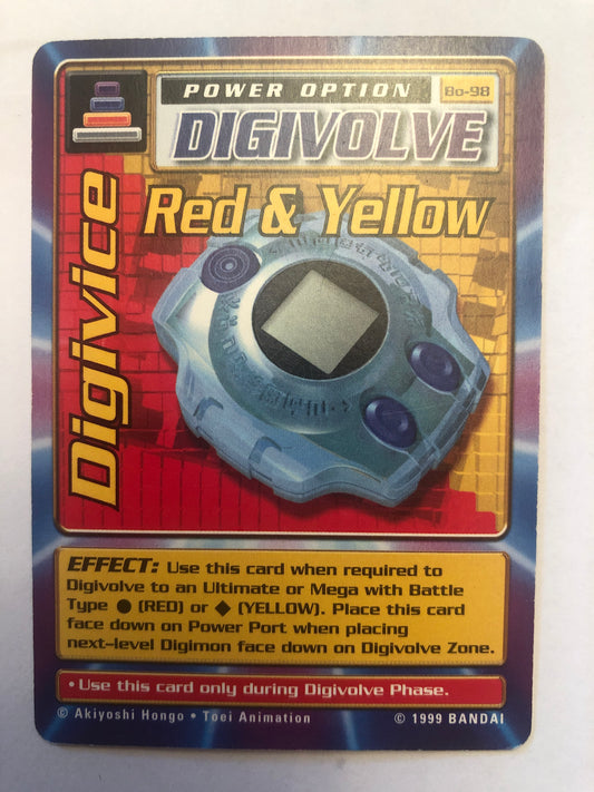 Digivice Red & Yellow