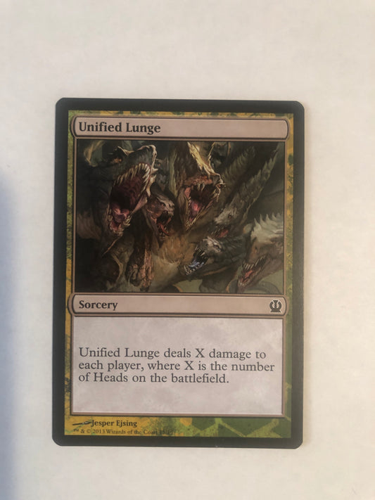 Unified Lunge