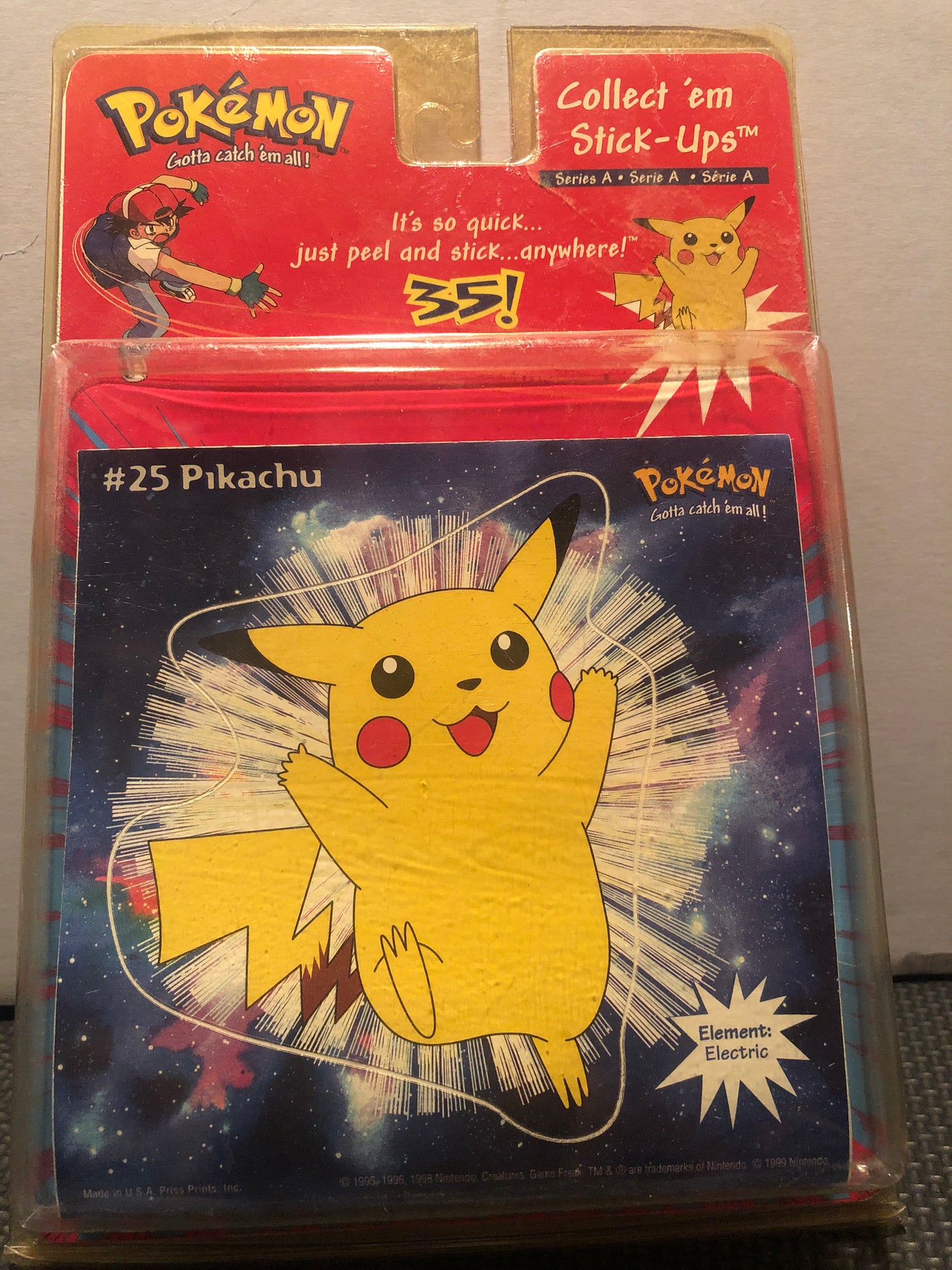 Pokemon Stick-Ups (Series A)
