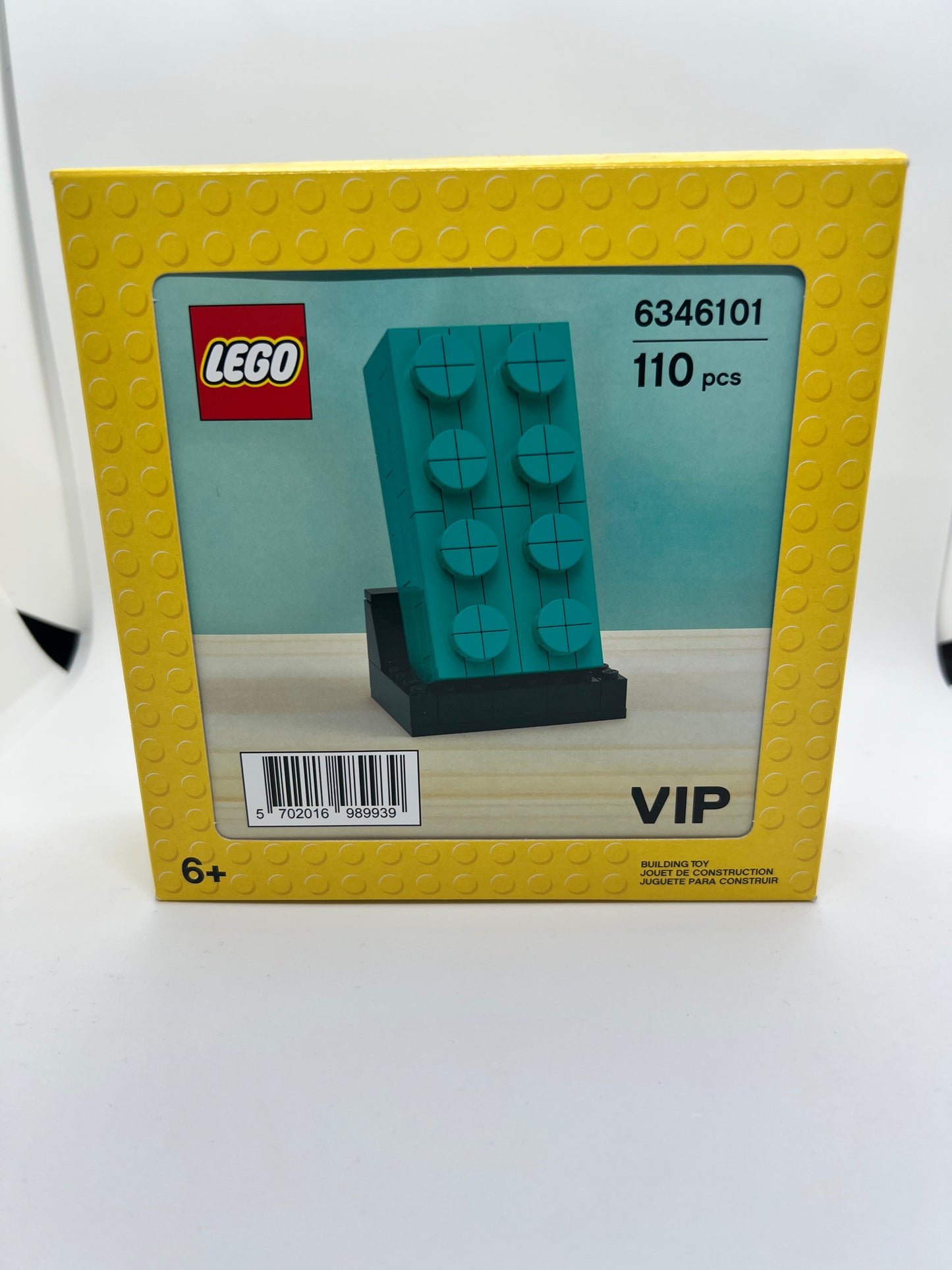 LEGO VIP premium #6346101 Teal Brick new in sealed box